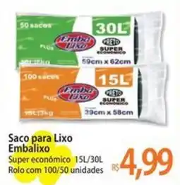 Atacadão Saco para Lixo Embalixo oferta