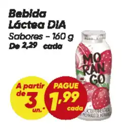 Dia Bebida Láctea DIA Sabores oferta