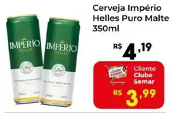 Semar Supermercado Cerveja Império Helles Puro Malte oferta