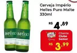 Semar Supermercado Cerveja Império Helles Puro Malte oferta
