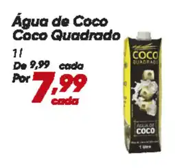 Dia Água de Coco Coco Quadrado oferta