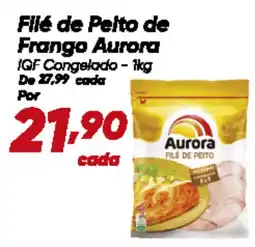 Dia Filé de Pelto de Frango Aurora IQF Congelado oferta
