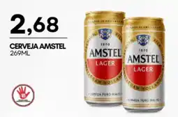 Mercadão Atacadista Cerveja amstel oferta