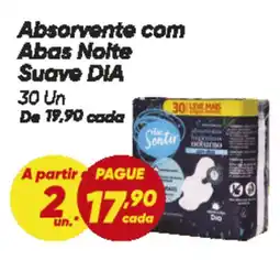 Dia Absorvente com Abas Noite Suave DIA 30 Un oferta