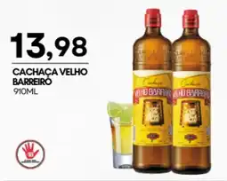 Mercadão Atacadista Cachaça velho barreiró oferta