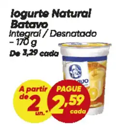 Dia Integral/Desnatado Batavo oferta