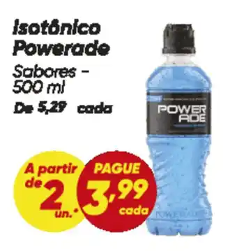 Isotônico Powerade Sabores