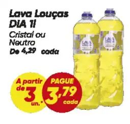 Dia Lava Louças DIA oferta