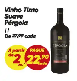 Dia Vinho Tinto Suave Pérgola oferta