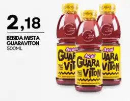Mercadão Atacadista Bebida mista guaraviton oferta