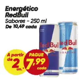 Dia Energético RedBull Sabores oferta