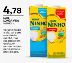 Mercadão Atacadista Leite longa vida ninho oferta