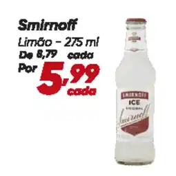 Dia Smirnoff Limão oferta