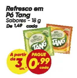 Dia Refresco em Pó Tang Sabores oferta
