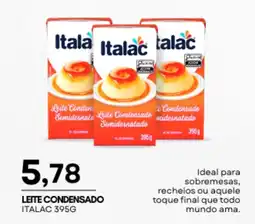 Mercadão Atacadista Leite condensado italac oferta