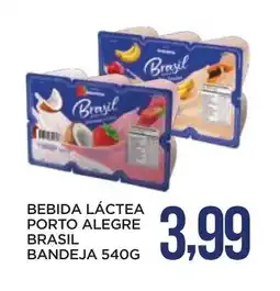 Apoio Mineiro Bebida láctea porto alegre brasil bandeja oferta