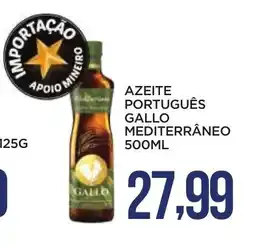 Apoio Mineiro Azeite português gallo mediterrâneo oferta