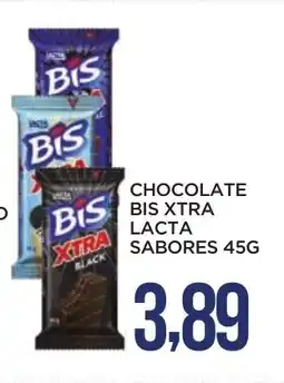 Apoio Mineiro Chocolate bis xtra lacta sabores oferta