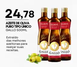Mercadão Atacadista Azeite de oliva puro tipo único gallo oferta