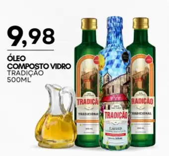 Mercadão Atacadista Óleo composto vidro tradição oferta