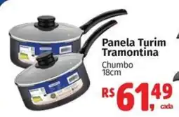 Mix Mateus Panela Turim Tramontina Chumbo 18cm oferta