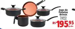 Mix Mateus Jogo de Panelas Brinox oferta