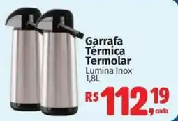 Mix Mateus Garrafa Térmica Termolar Lumina Inox oferta