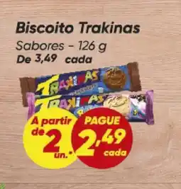Dia Biscoito Trakinas Sabores oferta