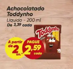Dia Achocolatado Toddynho Liquido oferta
