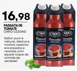 Mercadão Atacadista Passata de tomate cirio oferta