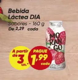 Dia Bebida Láctea DIA Sabores oferta