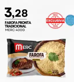 Mercadão Atacadista Farofa pronta tradicional merc oferta