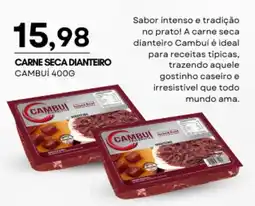 Mercadão Atacadista Carne seca dianteiro cambuí oferta