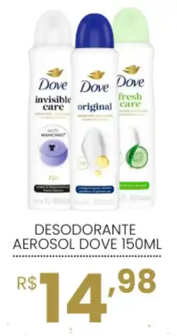 Mercadão Atacadista Desodorante aerosol dove oferta