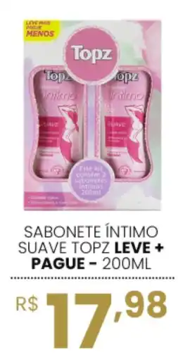 Mercadão Atacadista Sabonete íntimo suave topz oferta