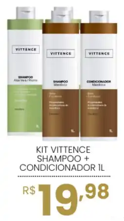 Mercadão Atacadista Kit vittence shampoo + condicionador oferta