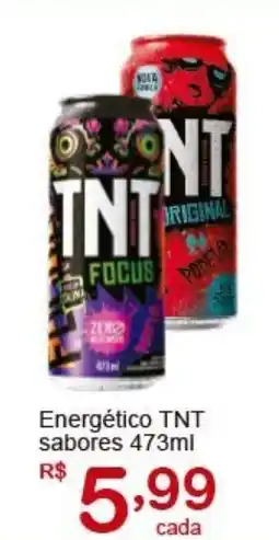Giga Atacado Energético TNT sabores oferta