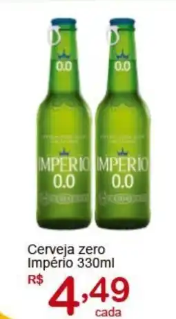 Giga Atacado Cerveja zero Império oferta
