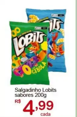 Giga Atacado Salgadinho Lobits sabores oferta