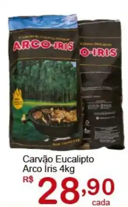 Giga Atacado Carvão Eucalipto Arco Iris oferta