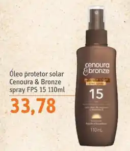 Sonda Óleo protetor solar Cenoura & Bronze spray FPS 15 oferta