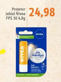 Sonda Protetor labial Nivea FPS 30 oferta