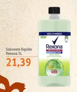 Sonda Sabonete líquido Rexona oferta