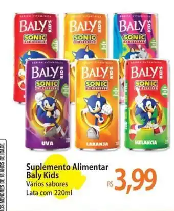 Atacadão Suplemento Alimentar Baly Kids oferta