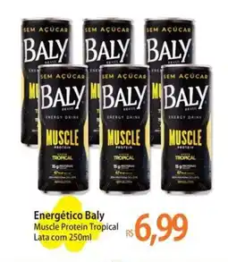 Atacadão Energético Baly Muscle Protein Tropical Lata oferta
