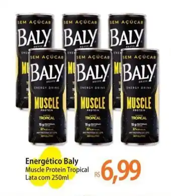 Energético Baly Muscle Protein Tropical Lata