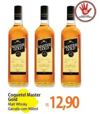 Coquetel Master Gold Malt Whisky Garrafa