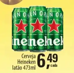 Asun Cerveja Heineken latão oferta