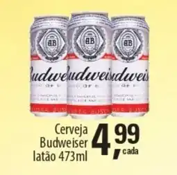Asun Cerveja Budweiser latão oferta