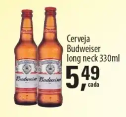 Asun Cerveja Budweiser long neck oferta